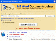 Combine MS Word 2003 Documents screenshot